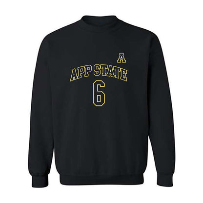 App State - NCAA Men's Basketball : Damori Lytch - Replica Shersey Crewneck Sweatshirt-0