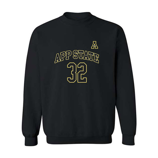 App State - NCAA Men's Basketball : Luke Ledford - Replica Shersey Crewneck Sweatshirt-0