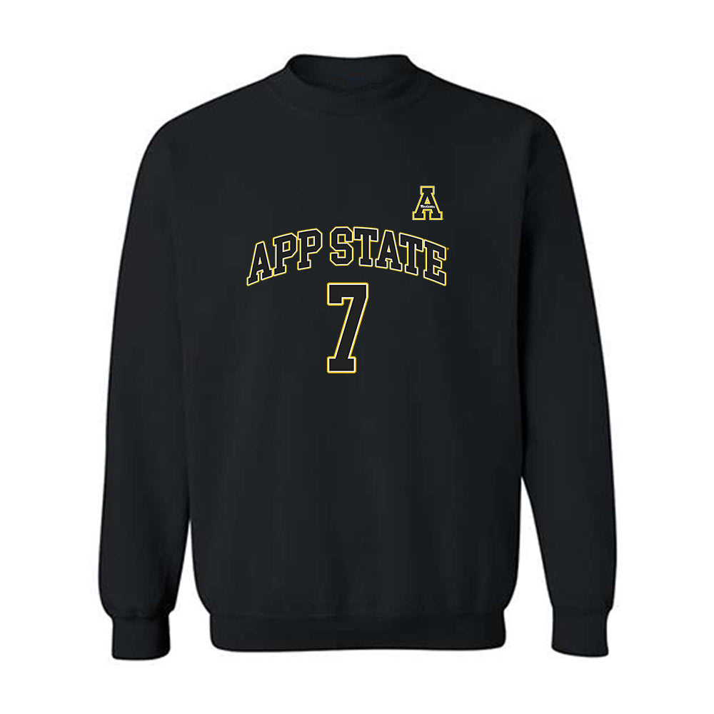 App State - NCAA Men's Basketball : Ted Neal - Replica Shersey Crewneck Sweatshirt-0