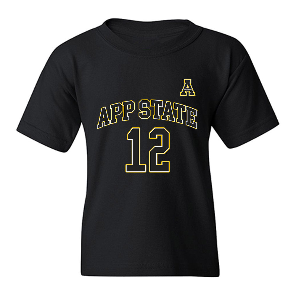 App State - NCAA Men's Basketball : Rrezon Elezaj - Replica Shersey Youth T-Shirt-0