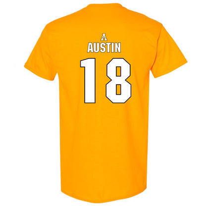 App State - NCAA Football : Kamauri Austin - Replica Shersey T-Shirt-1