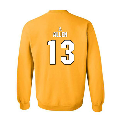 App State - NCAA Men's Basketball : Corbin Allen - Replica Shersey Crewneck Sweatshirt-1