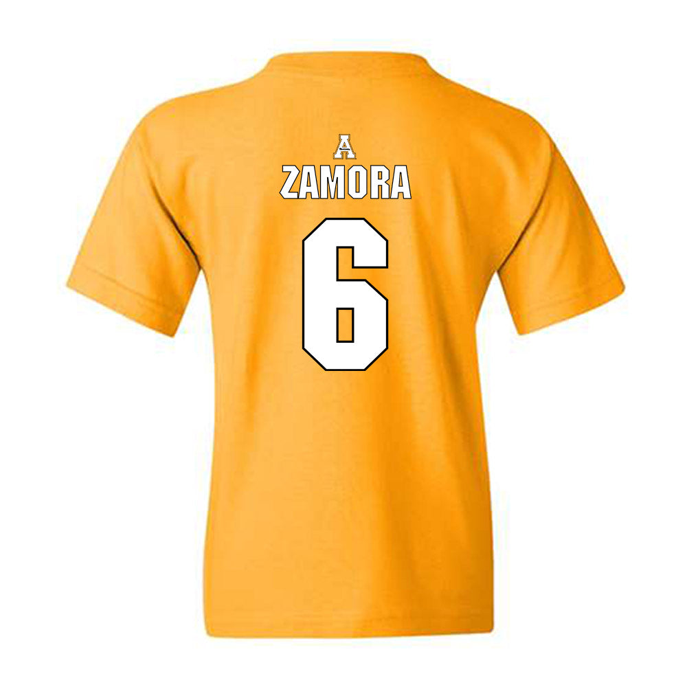 App State - NCAA Baseball : Joseph Zamora - Replica Shersey Youth T-Shirt-1
