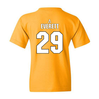 App State - NCAA Football : Carter Everett - Replica Shersey Youth T-Shirt