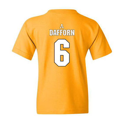 App State - NCAA Women's Volleyball : Bella dafforn - Replica Shersey Youth T-Shirt-1