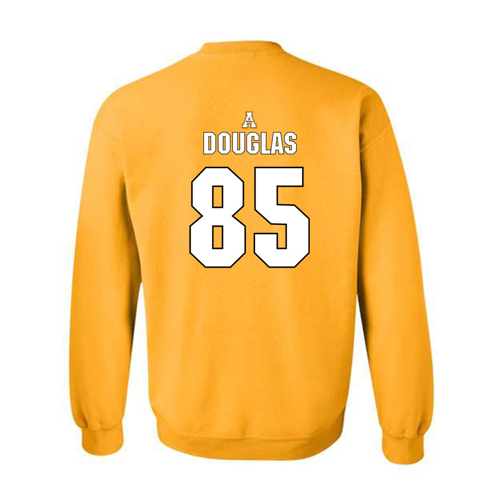 App State - NCAA Football : Luke Douglas - Replica Shersey Crewneck Sweatshirt-1