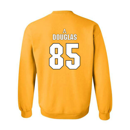 App State - NCAA Football : Luke Douglas - Replica Shersey Crewneck Sweatshirt-1