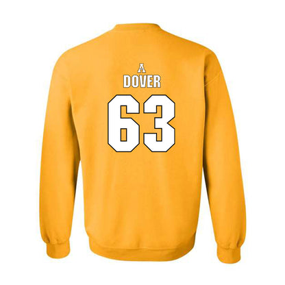 App State - NCAA Football : Scottland Dover - Replica Shersey Crewneck Sweatshirt-1
