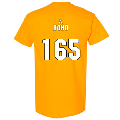 App State - NCAA Wrestling : Dawson Bond - Replica Shersey T-Shirt-1