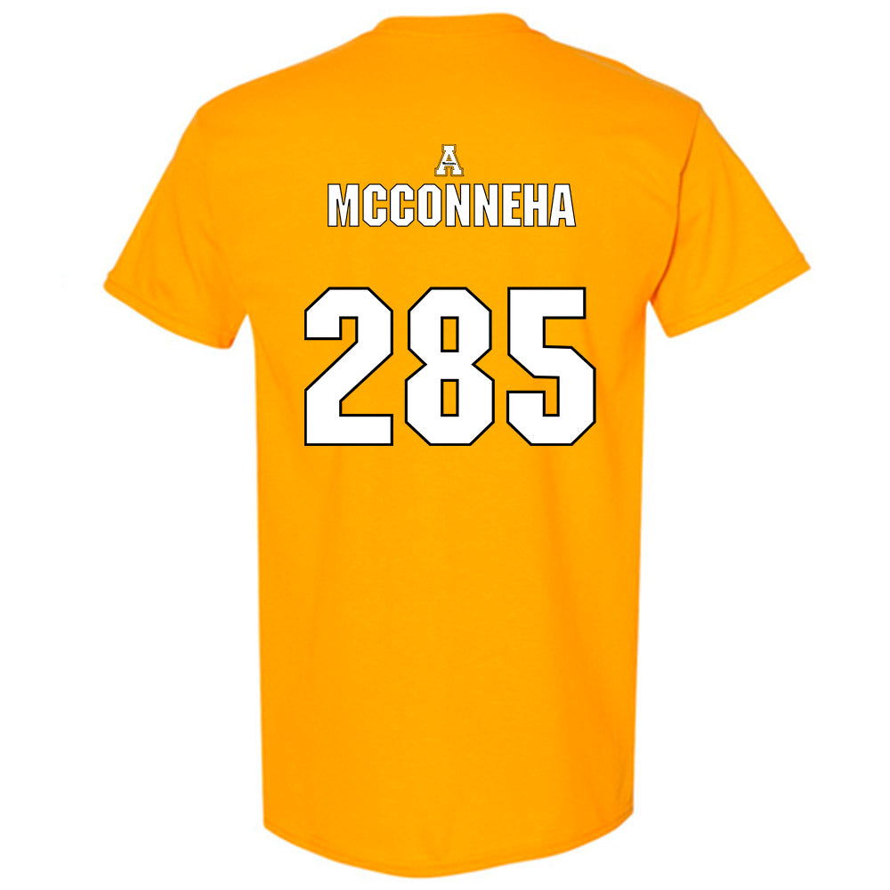 App State - NCAA Wrestling : Bradyn Mcconneha - Replica Shersey T-Shirt-1