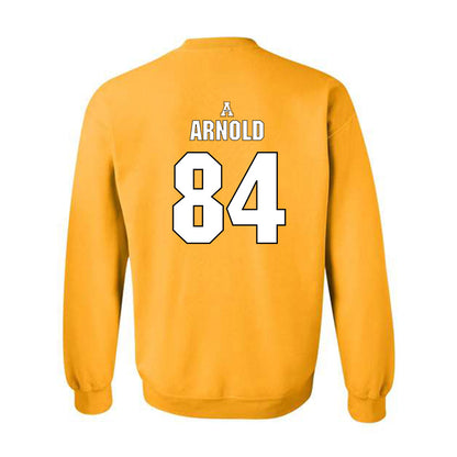 App State - NCAA Football : Sawyer Arnold - Replica Shersey Crewneck Sweatshirt-1