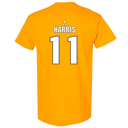 App State - NCAA Football : Jordan Harris - Replica Shersey T-Shirt-1