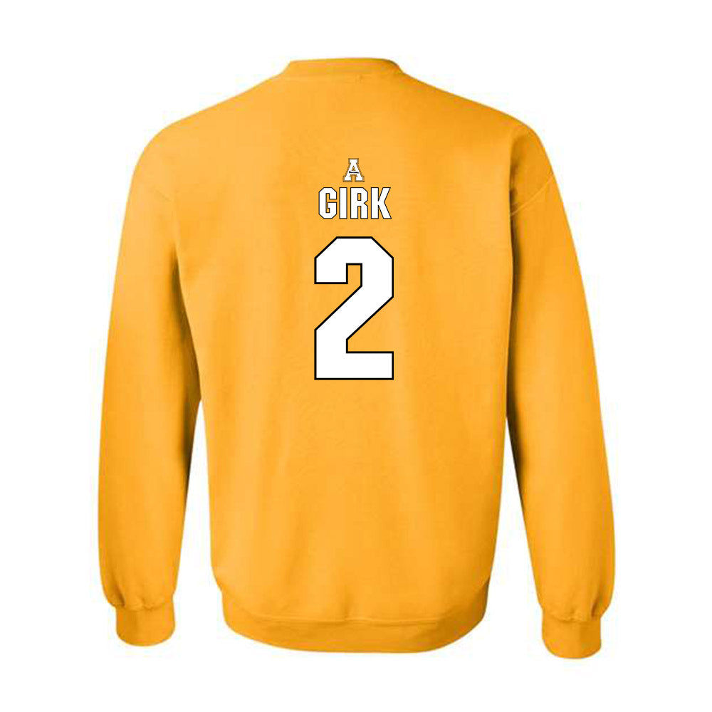 App State - NCAA Softball : Julia Girk - Replica Shersey Crewneck Sweatshirt-1