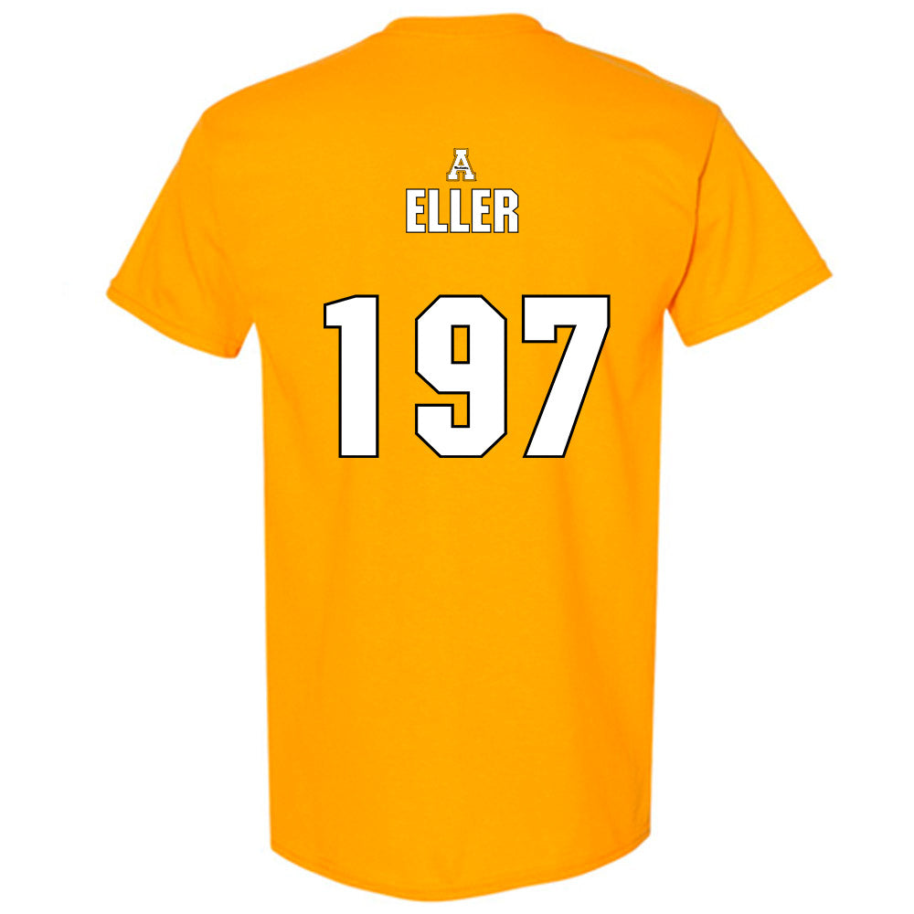 App State - NCAA Wrestling : Logan Eller - Replica Shersey T-Shirt-1