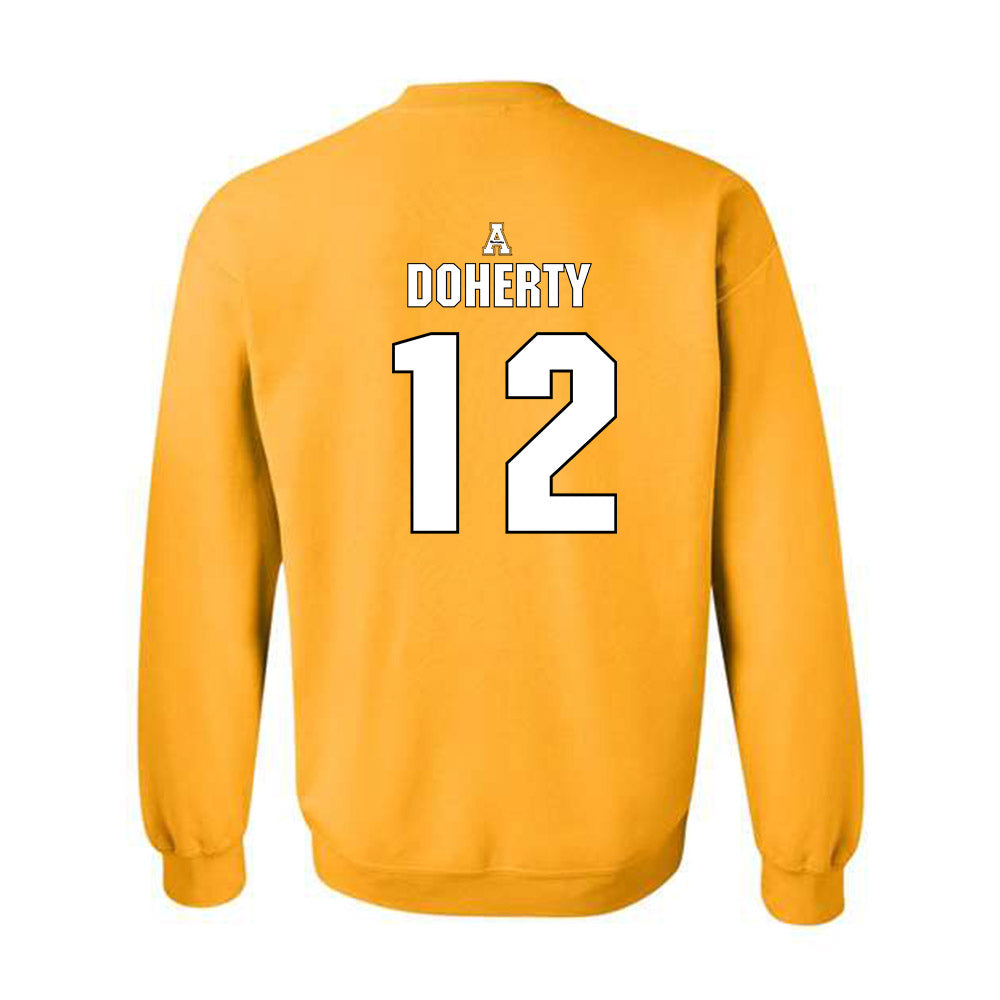 App State - NCAA Women's Volleyball : Brooke Doherty - Replica Shersey Crewneck Sweatshirt-1