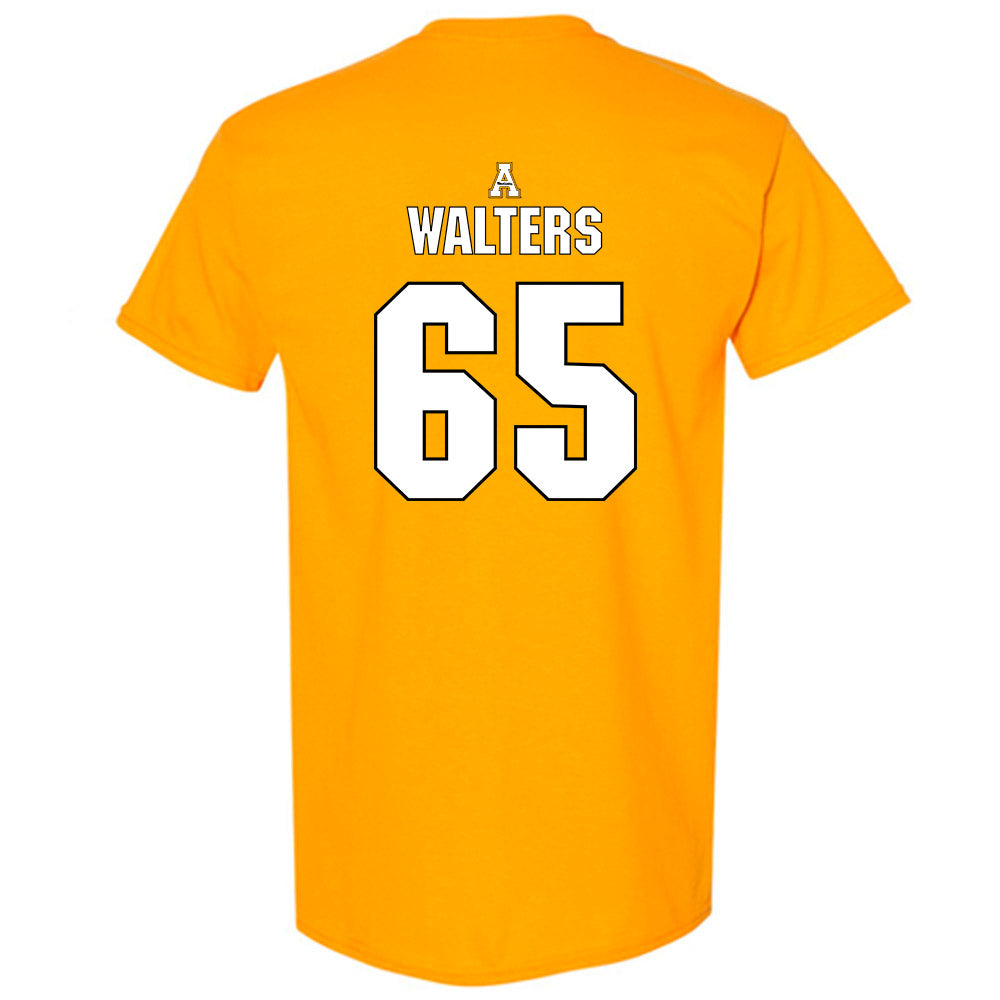 App State - NCAA Football : Mac Walters - Replica Shersey T-Shirt-1