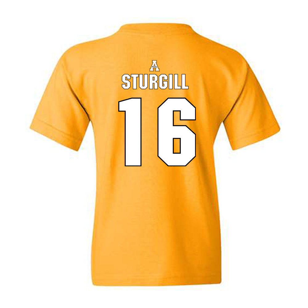 App State - NCAA Women's Soccer : Reagan Sturgill - Replica Shersey Youth T-Shirt-1
