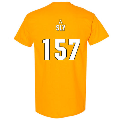 App State - NCAA Wrestling : Bentley Sly - Replica Shersey T-Shirt-1