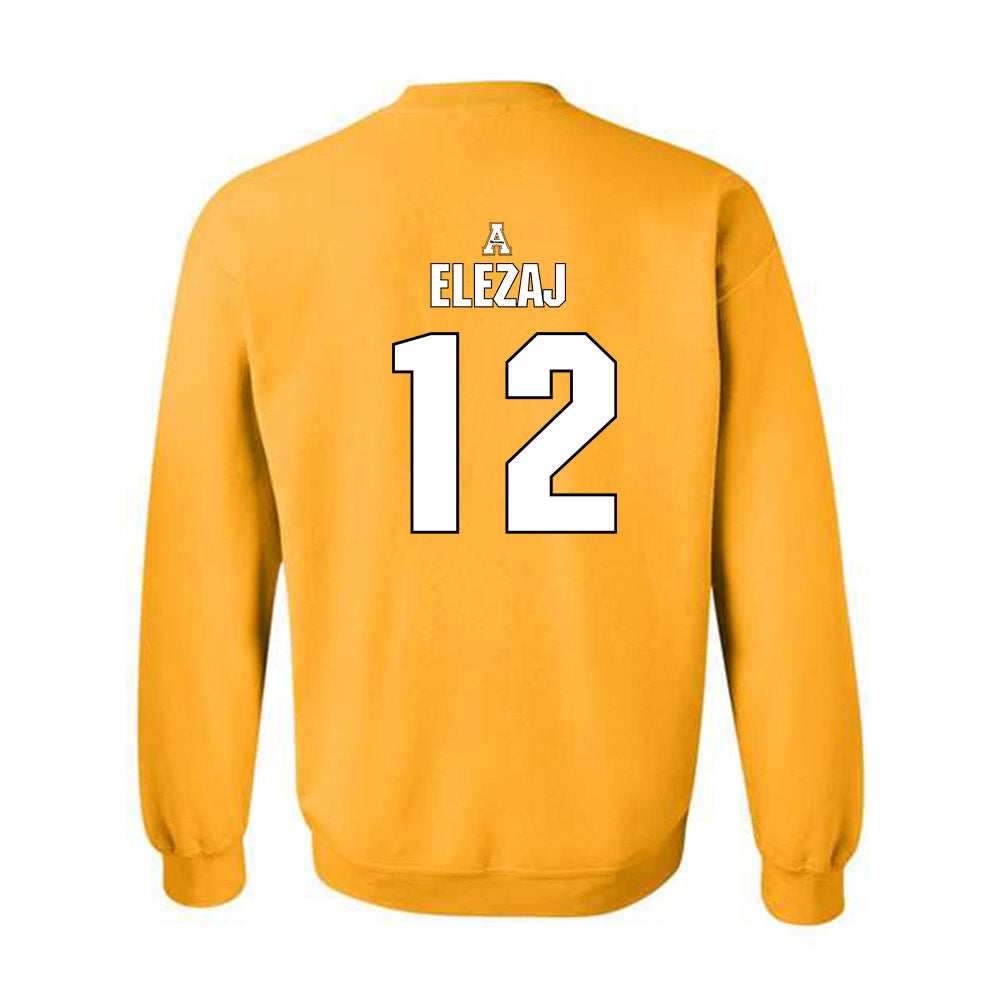 App State - NCAA Men's Basketball : Rrezon Elezaj - Replica Shersey Crewneck Sweatshirt-1