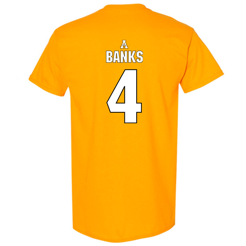 App State - NCAA Men's Basketball : Eren Banks - Replica Shersey T-Shirt-1