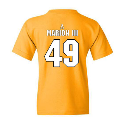 App State - NCAA Football : Randy Marion III - Replica Shersey Youth T-Shirt