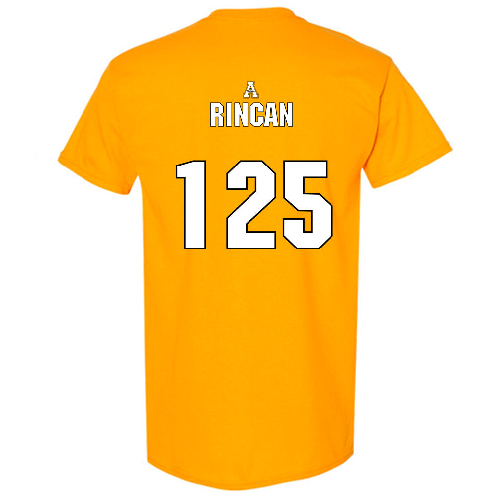 App State - NCAA Wrestling : Peter Rincan - Replica Shersey T-Shirt-1
