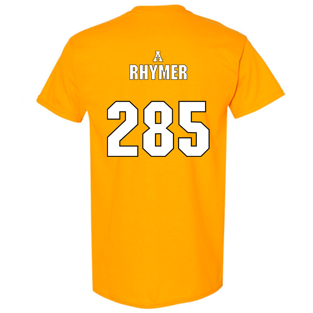 App State - NCAA Wrestling : Avery Rhymer - Replica Shersey T-Shirt-1