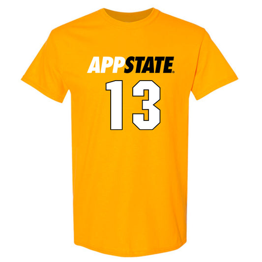 App State - NCAA Men's Basketball : Corbin Allen - Replica Shersey T-Shirt-0
