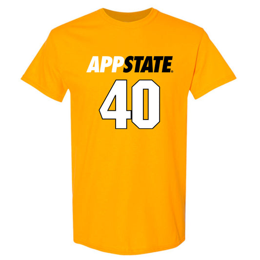 App State - NCAA Football : Jaxson Dunn - Replica Shersey T-Shirt-0