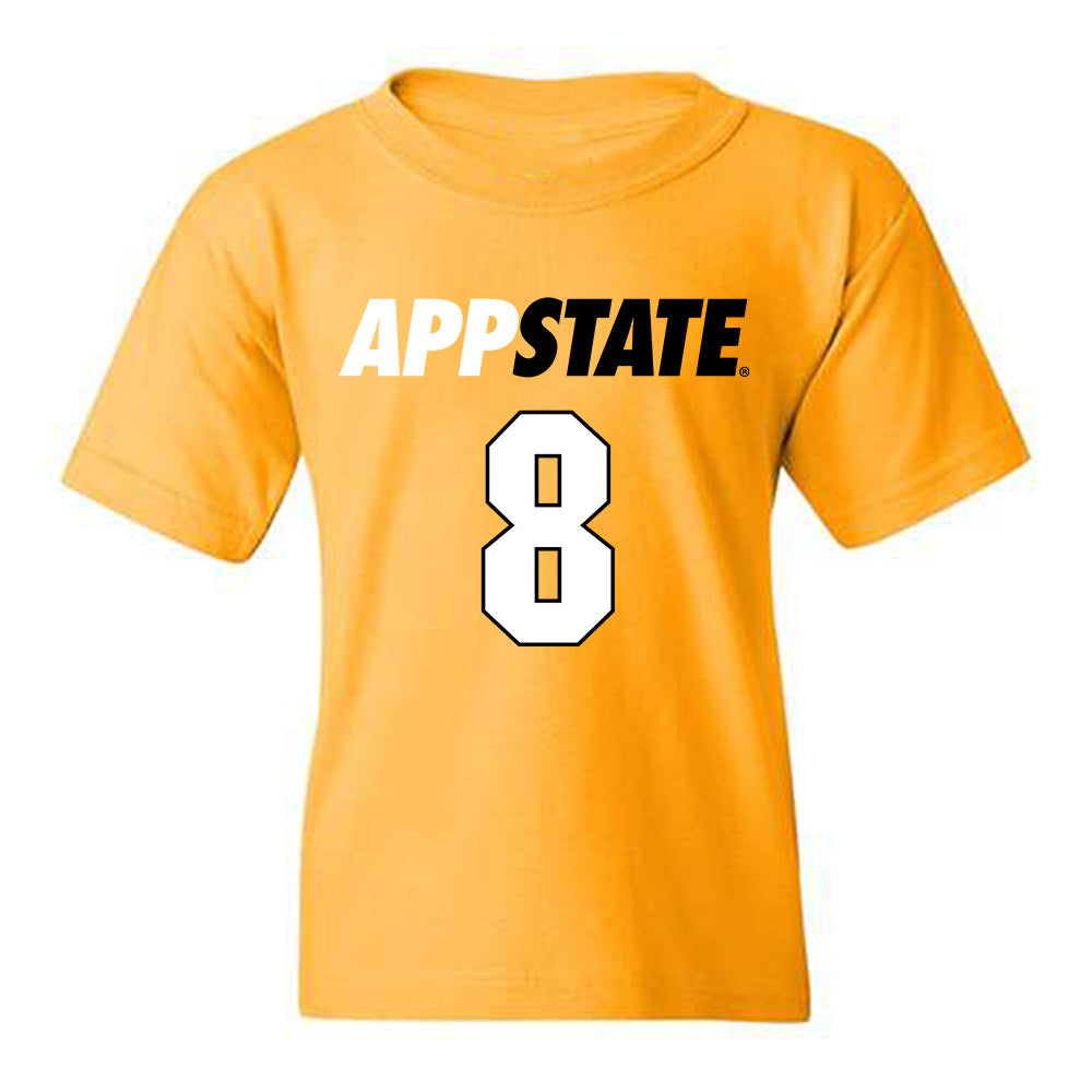 App State - NCAA Baseball : Riley Luft - Replica Shersey Youth T-Shirt-0
