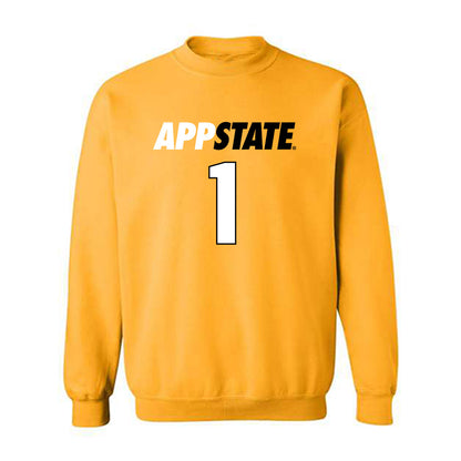 App State - NCAA Football : Nate Branch - Replica Shersey Crewneck Sweatshirt-0