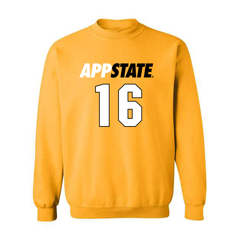 App State - NCAA Women's Soccer : Reagan Sturgill - Replica Shersey Crewneck Sweatshirt-0