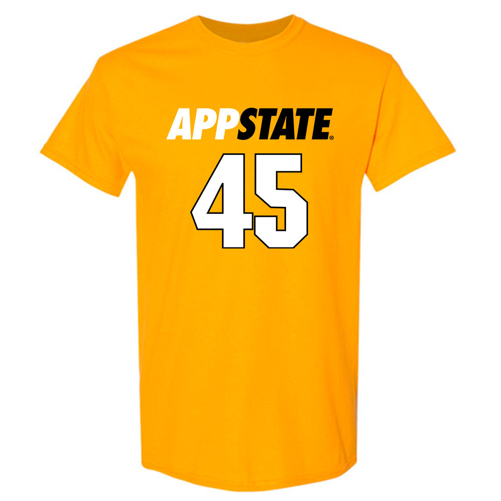 App State - NCAA Football : Gavin Barber - Replica Shersey T-Shirt-0