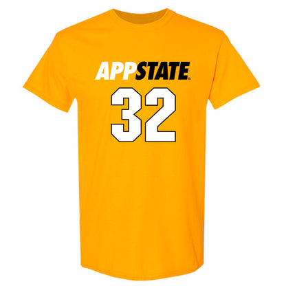 App State - NCAA Men's Basketball : Luke Ledford - Replica Shersey T-Shirt-0