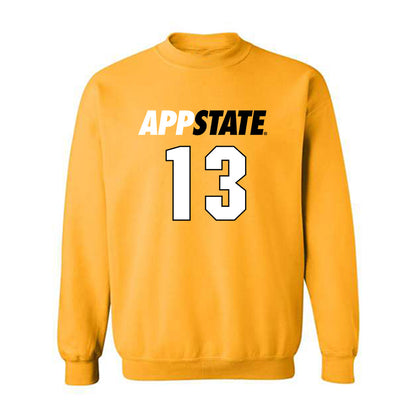 App State - NCAA Men's Basketball : Corbin Allen - Replica Shersey Crewneck Sweatshirt-0