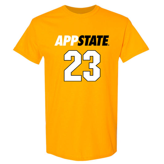 App State - NCAA Men's Basketball : Chad Moodie - Replica Shersey T-Shirt-0