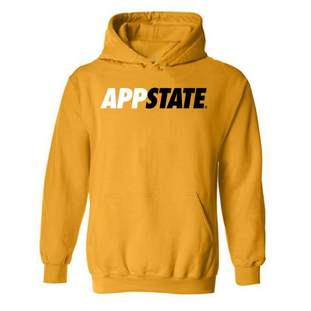 App State - NCAA Football : Cam Fleming - Replica Shersey Hooded Sweatshirt-0
