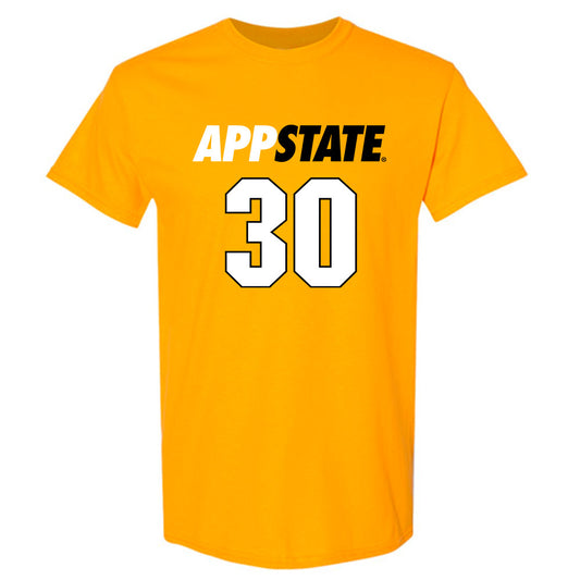 App State - NCAA Football : Dorrian Medley - Replica Shersey T-Shirt-0