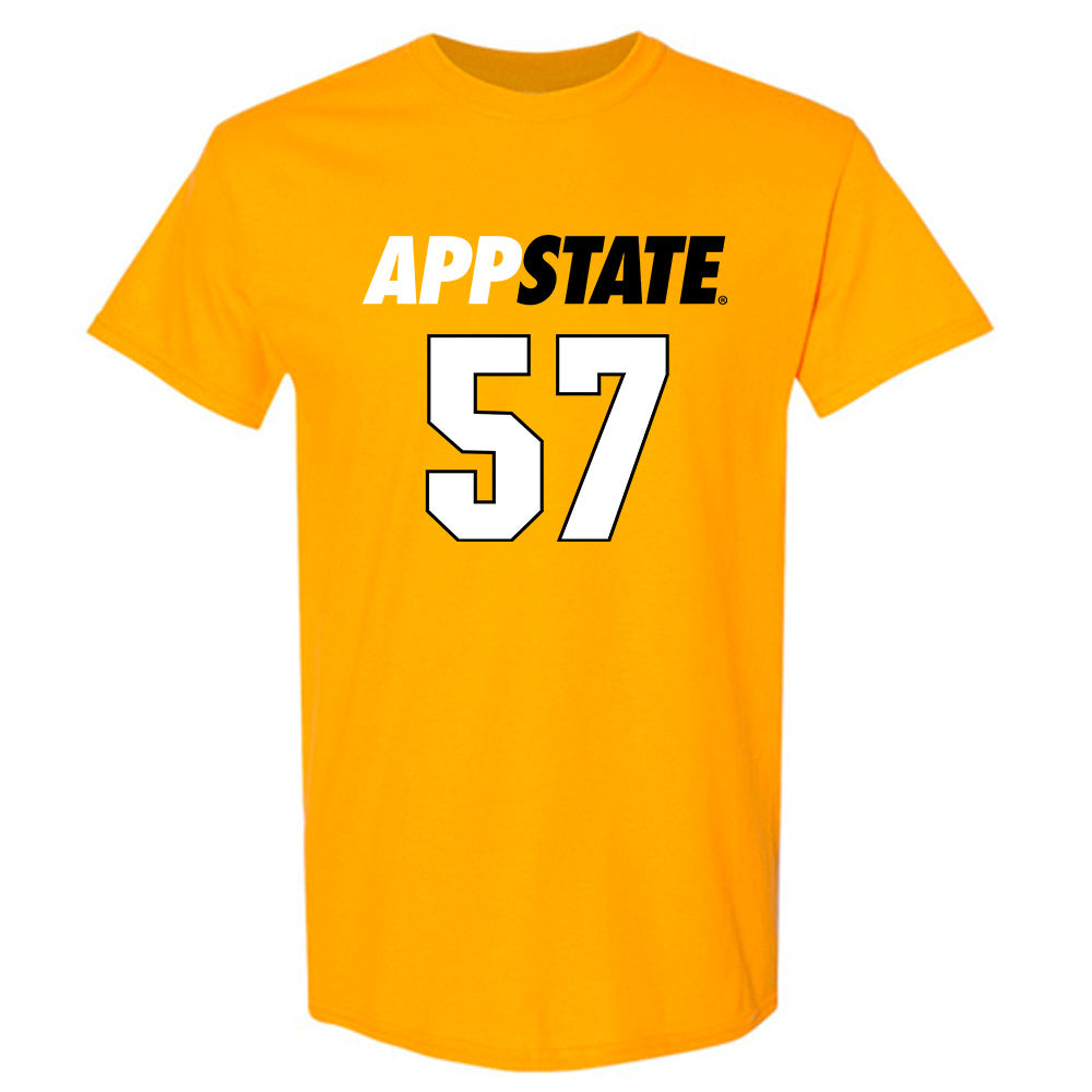 App State - NCAA Football : Devon Manuel - Replica Shersey T-Shirt-0
