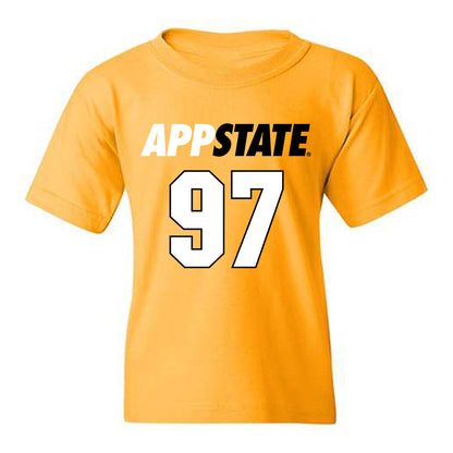 App State - NCAA Football : Xavier Joseph - Replica Shersey Youth T-Shirt-0