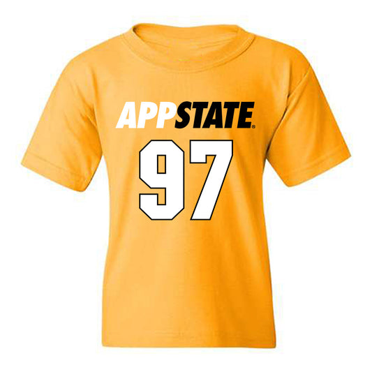 App State - NCAA Football : Xavier Joseph - Replica Shersey Youth T-Shirt-0