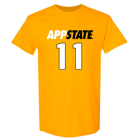 App State - NCAA Football : Ja'Quez Cross - Replica Shersey T-Shirt-0