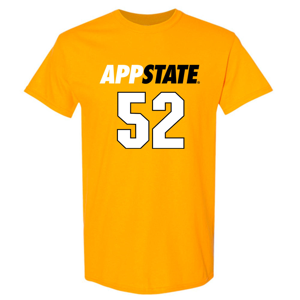 App State - NCAA Football : Cayden Sweatt - Replica Shersey T-Shirt-0