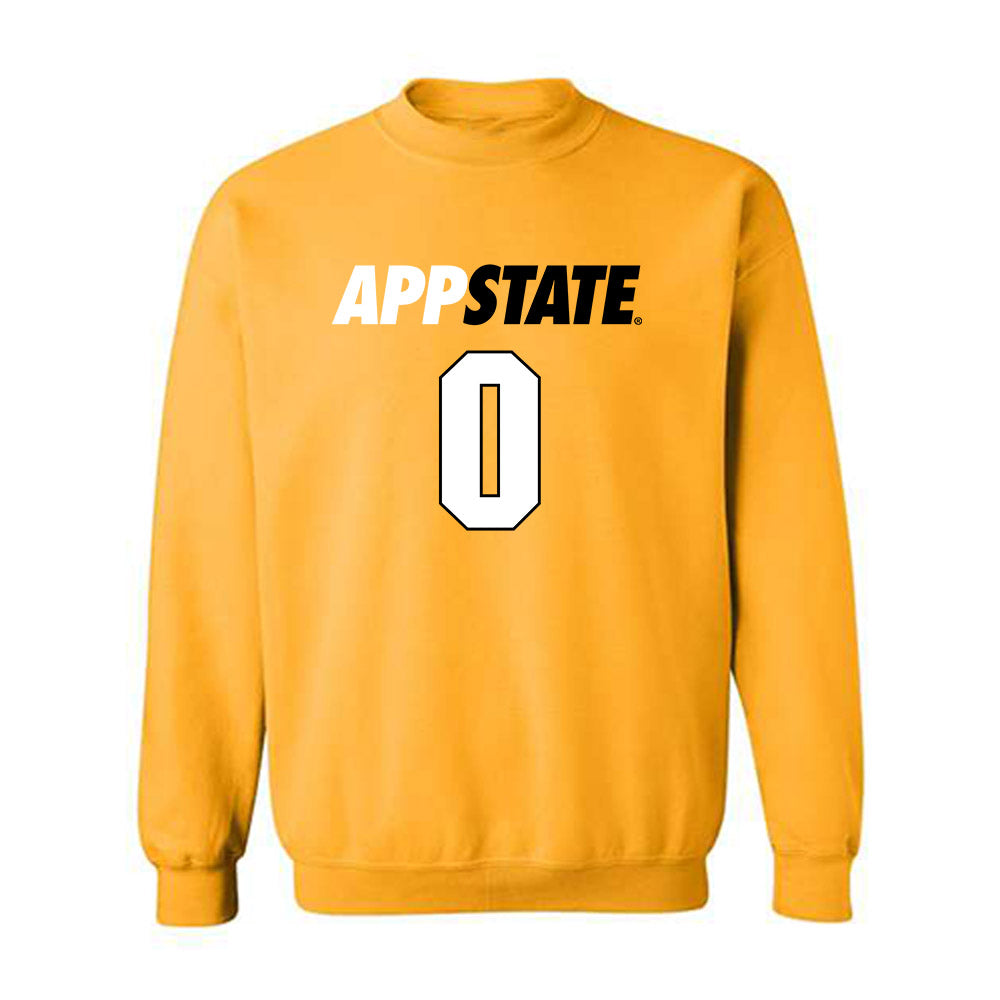 App State - NCAA Football : Juan Berchal - Replica Shersey Crewneck Sweatshirt-0