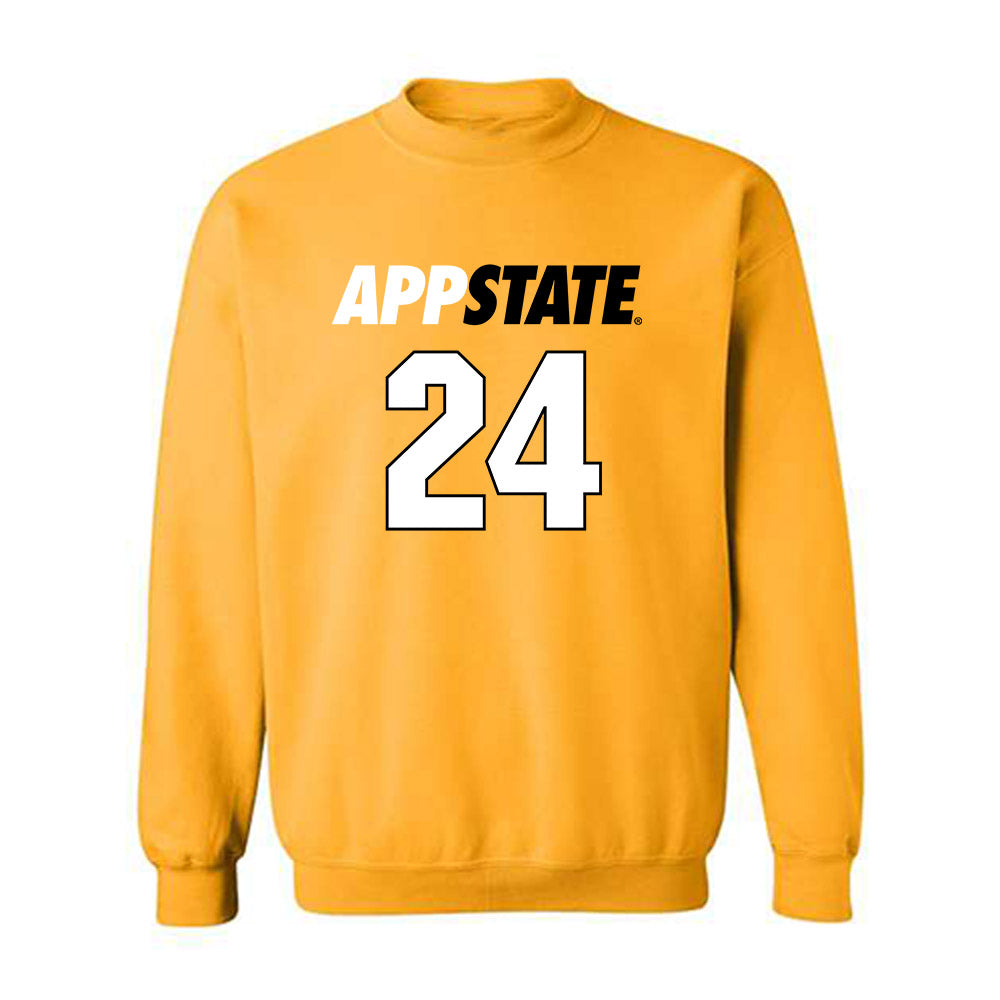 App State - NCAA Women's Soccer : Kendall Barley - Replica Shersey Crewneck Sweatshirt-0