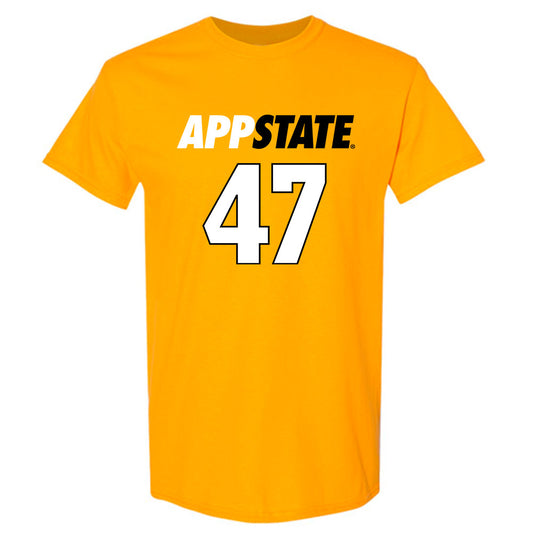 App State - NCAA Football : Hardy Butler - Replica Shersey T-Shirt-0