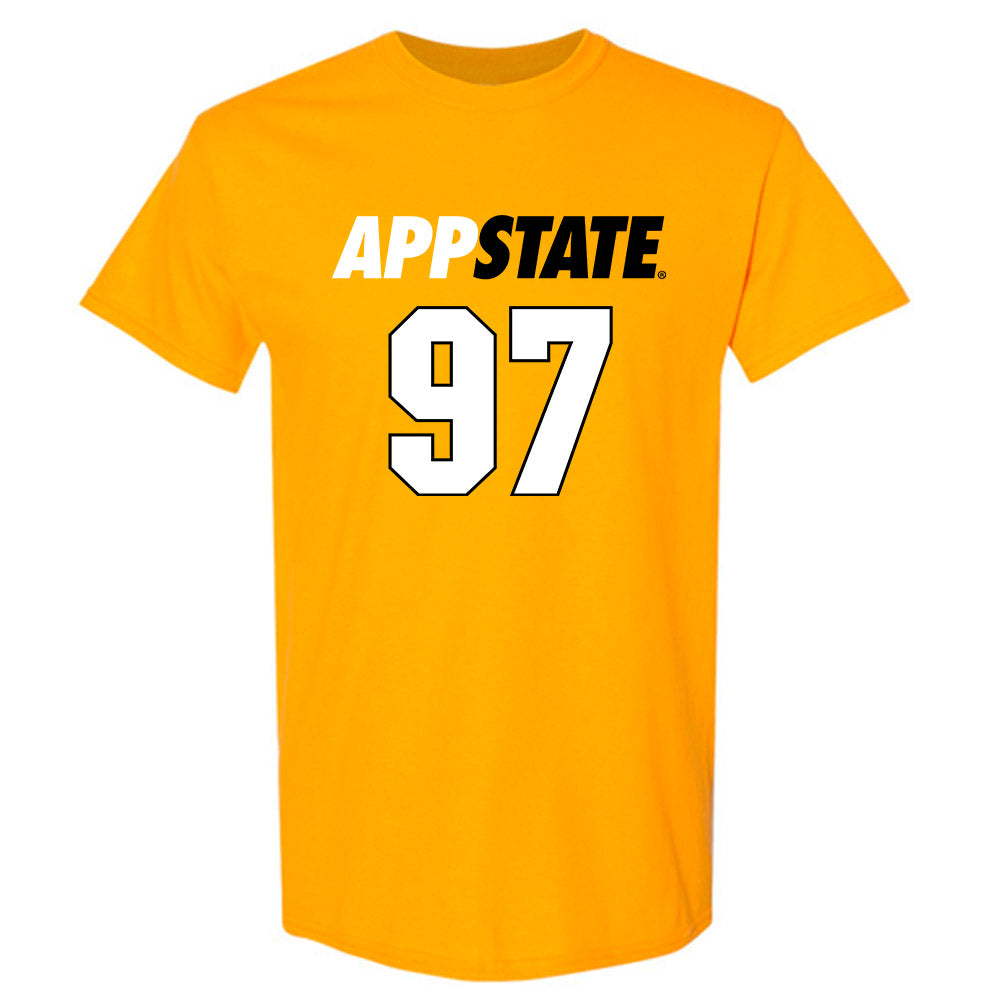App State - NCAA Football : Xavier Joseph - Replica Shersey T-Shirt-0