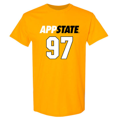 App State - NCAA Football : Xavier Joseph - Replica Shersey T-Shirt-0