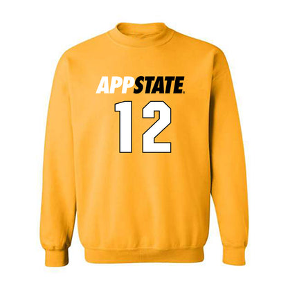 App State - NCAA Men's Basketball : Rrezon Elezaj - Replica Shersey Crewneck Sweatshirt-0