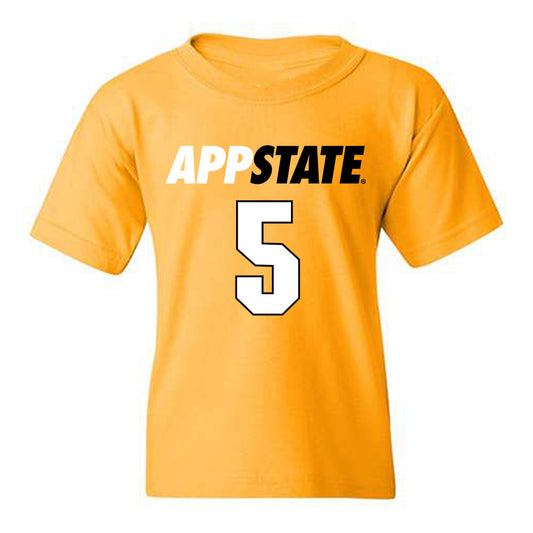 App State - NCAA Women's Basketball : Raven Preston - Replica Shersey Youth T-Shirt-0